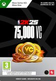 Bethesda NBA 2K25: 75,000 Virtual Currency Pack - Xbox Series X|S/Xbox One - In-Game Tegoed