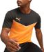 Puma individualRISE Sportshirt Mannen - Zwart/Oranje - Maat L