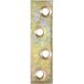 Toolcraft Montagekit Geel Staal 890730