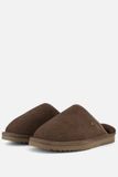Warmbat Classic Unisex Suede Heren Sloffen - Pebble