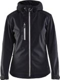 Blaklader Dames softshell jack 4919-2517 - Vrouwen - Zwart/Zilver - XXL