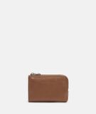 Liebeskind Berlin Leni Wallet Beugelportemonnee Leer Karamel Ritssluiting 3 Vakken RFID 11.5 x 7.5 x 2 cm