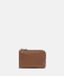 Liebeskind Berlin Leni Wallet Beugelportemonnee Leer Karamel Ritssluiting 3 Vakken RFID 11.5 x 7.5 x 2 cm