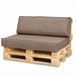 Blomster Outdoor - Coussin d'extérieur pour meubles palette - hydrofuge - Europalette - 120x80x15 cm