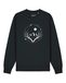 Watapparel Sweatshirt ' Wanderlust at night ' zwart