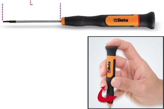 Beta Micro-schroevendraaiers voor Torx® schroeven 1257TX 5