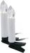 Merkloos Koopman International Kaarsen verlichting lichtsnoer - 2x - warm - wit - binnen - 50 lampjes