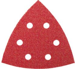 Bosch 2609256A50 - Accessoires voor schuurmachines - rood - 5 stuks