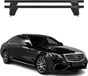 Omac Barres de toit transversales en aluminium pour Mercedes Classe S W222 2014-2020 – Antivol – Rainure en T – Testées City Crash – Charge max 75 kg Noir