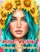 Rose Reign: Coloring book for adults 50 coloring pages by DianaDellia