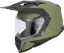 Acerbis Assault, casque d'aventure, couleur : Olive Mat, taille : XS