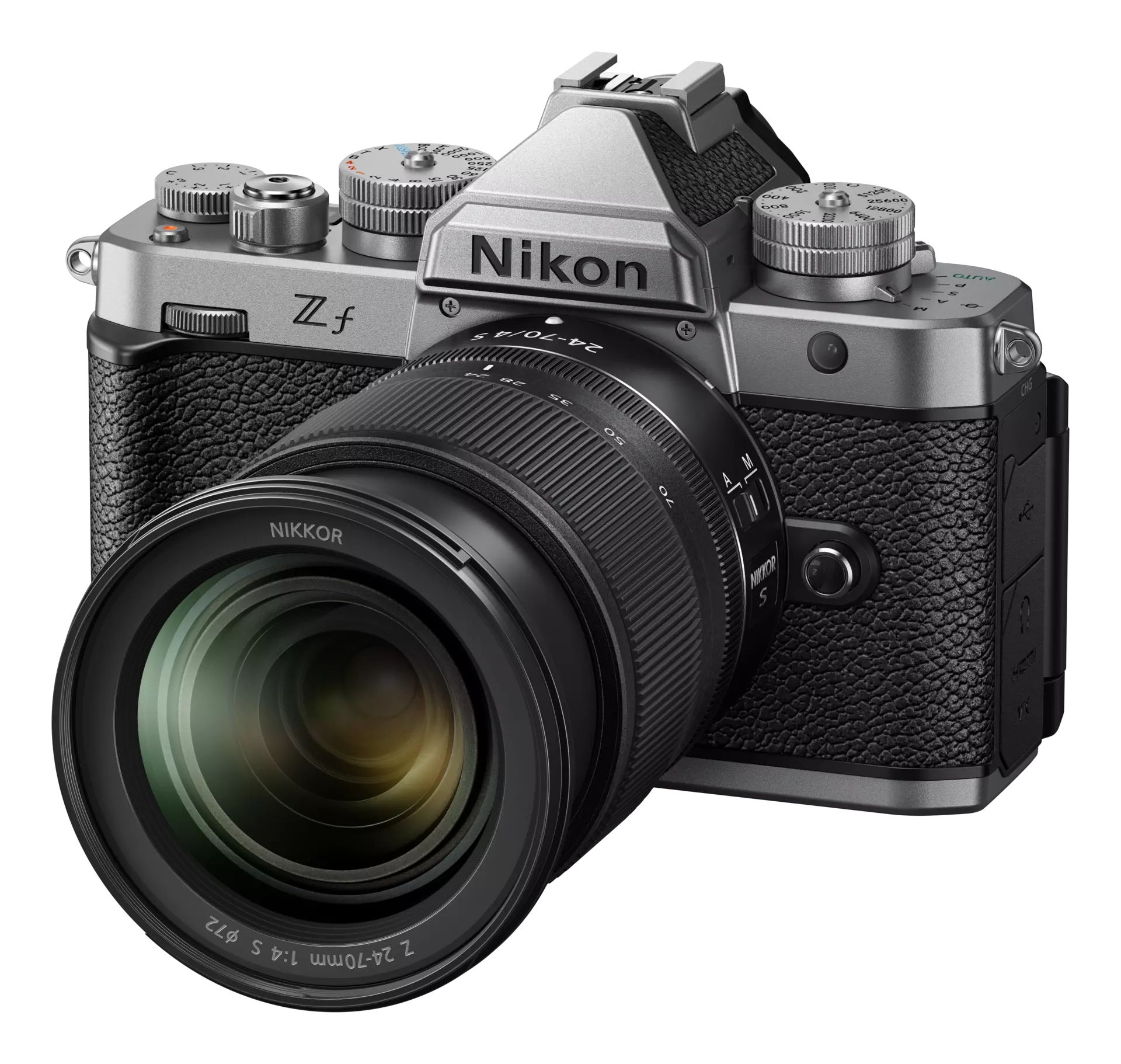 Nikon Z f SL + 24-70 Kit MILC 24,5 MP CMOS Zwart, Zilver