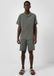 QS s.Oliver QS Bermuda katoen regular fit lange broek voor heren - maat L - grijs