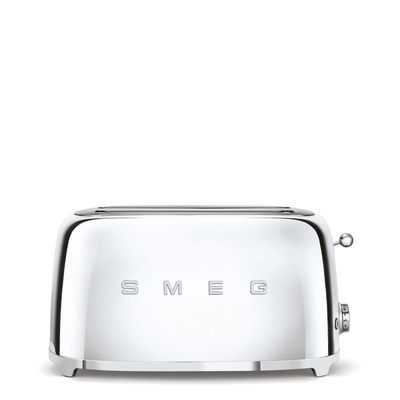 Smeg TSF02SSEU Broodrooster - Chroom - 4 Sneetjes - 1500W