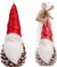 Merkloos Out of the blue Kaars, kerstkabouter, ca. 17 x 7,5 cm
