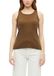 s.Oliver Bordeaux col rond T-shirt ajusté rayé et brodé pour femme