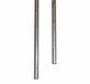 Poteau de clôture en tube rond galvanisé à chaud Ø32 mm - Longueur : 80 cm