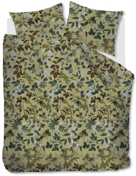 Beddinghouse Gigi dekbedovertrek - Tweepersoons - 200x200/220 cm - Groen