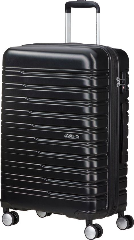 American Tourister Koffer - Flashline Spinner (4wiel) 67cm - Uitbreidbaar - Shadow Black