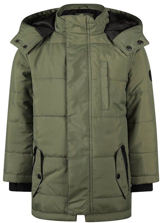 Koko Noko Jongens Parka Jas - Army green