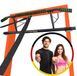 Barre de traction - Cadre de porte - Sans vis - Jusqu'à 200 kg - 70 à 92 cm