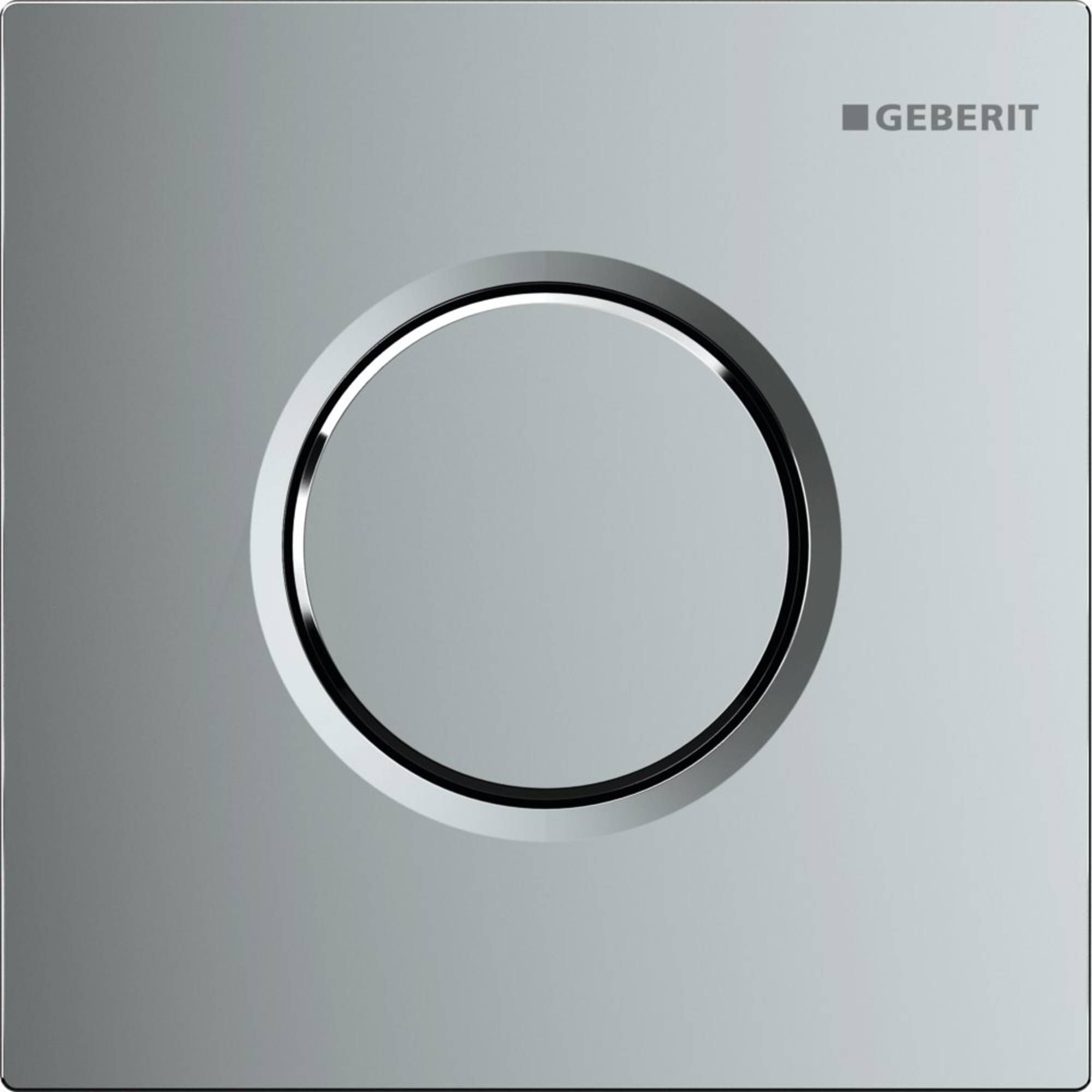 Geberit Sigma 01 urinoir bedieningsplaat pneumatisch chroom 116011215