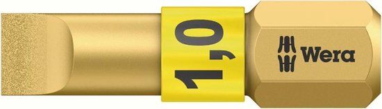 Wera 800/1 BDC BiTorsion Diamond Zaagsnede Bits 1.0x5.5x25
