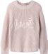 Lil' Atelier Pull en maille Hushed Violet Taille 116