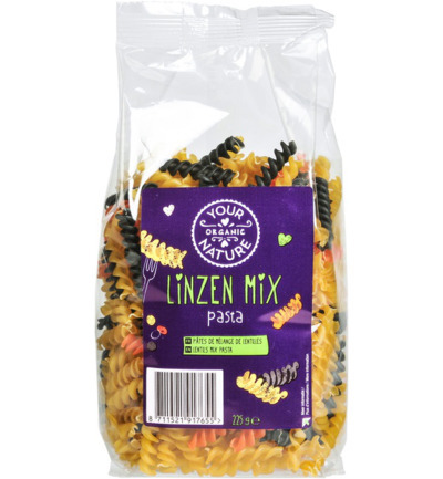 your organic nat Linzen mix pasta 225 G