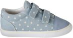 Vertbaudet Synthetische baskets voor baby's met klittenband jeansblauw