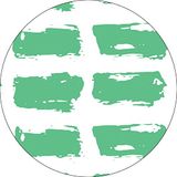 Bonateks Ronde digitaal bedrukte muismat, antislip onderkant, voor kantoor en thuis, diameter: 22 cm