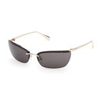 Max&co Mo0150 Dames Zonnebril Goud Smoke/CAT3 Vrouw