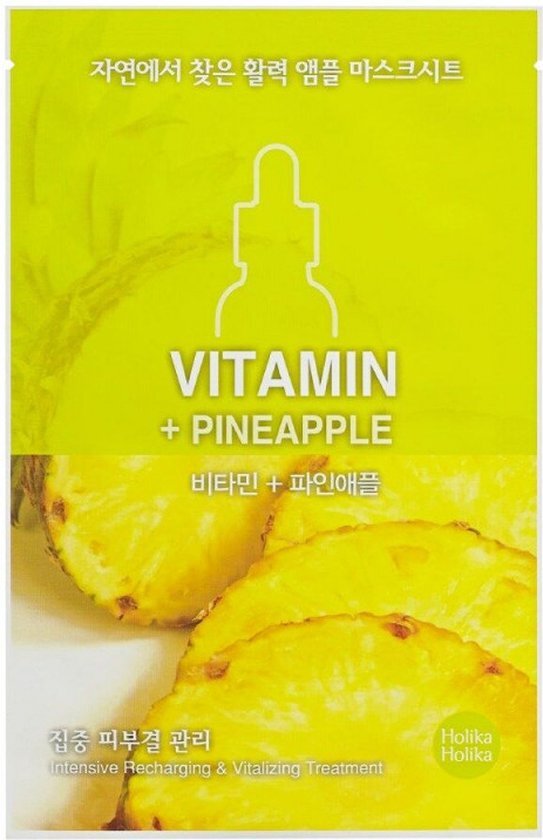 Gezichtsmasker Holika Holika ananas Vitamines (18 ml)