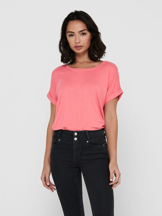 ONLY ONLMOSTER Tea Rose T-shirt - Women's - Size L