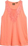 Superdry JERSEY LACE VEST Dames Top - Maat M