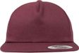 Flexfit - Unstructured 5-Panel Snapback maroon one size Snapback Pet - Rood