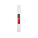 Konstsmide LED metalen kerstboom, wit, 420 amber diodes, 9V, binnen, 3,6W, zilverkleurige draad - 3924-890