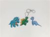 Crystal art diamond painting Brandunit Diamond painting - 3 dinosaurus sleutelhangers