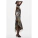 Desigual asymmetrische jurk met print - meerkleurig