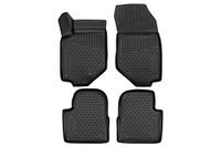 3D Element 3D rubber matten element Maatwerk vloermatten Peugeot 2008 2019-4 stuks, zwart, pasvorm