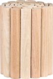 Tuindeco Rolborder hardhout 180 cm x 30 cm