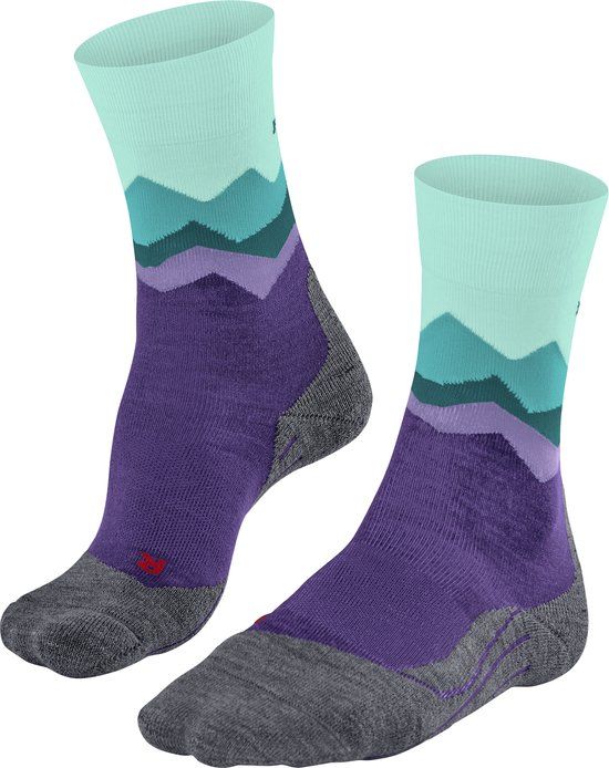 FALKE TK2 Wandelsokken - Dames - Maat 39-40 - Purper