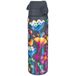 ION8 Vacuüm Geïsoleerde Stalen Waterfles, 500ml/18 oz, Lekvrij, Makkelijk te Openen, Veilige Vergrendeling, Vaatwasserbestendig, Past in Bekerhouders, Draaghendel, Krasbestendig, Reliëfprint, Bloemen