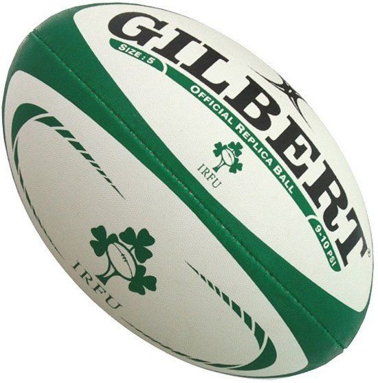 Gilbert Ireland Official Replica rugbybal maat 4 - groen