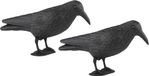 Merkloos / Sans marque Interbosch B.V. Set van 5x stuks zwarte decoratie raven/kraaien 38 cm - Halloween/horror versiering