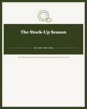 The Stock-Up Season: A Buy-Ahead Pantry and Freezer Tracker for Beating the December Price Climb