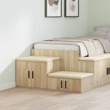 vidaXL Opbergkast Sonoma Eiken 108 x 41 x 40 cm