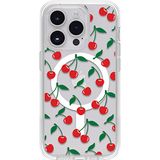 OtterBox Symmetry+ doorzichtige hoes voor iPhone 14 Pro voor MagSafe, schokbestendig, valbestendig, dunne beschermende hoes, 3x getest volgens militaire standaard, CHERRY ON TOP