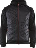 Blåkläder Hybride sweater 3463-2526 - Zwart/Rood - S