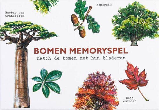 Laurence King Publishing Bomen Memoryspel geheugenspel